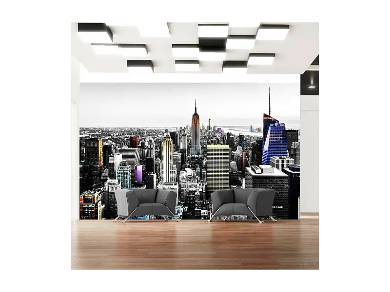 Papier Peint "Iridescent Skyscrapers" 210 x 300 cm