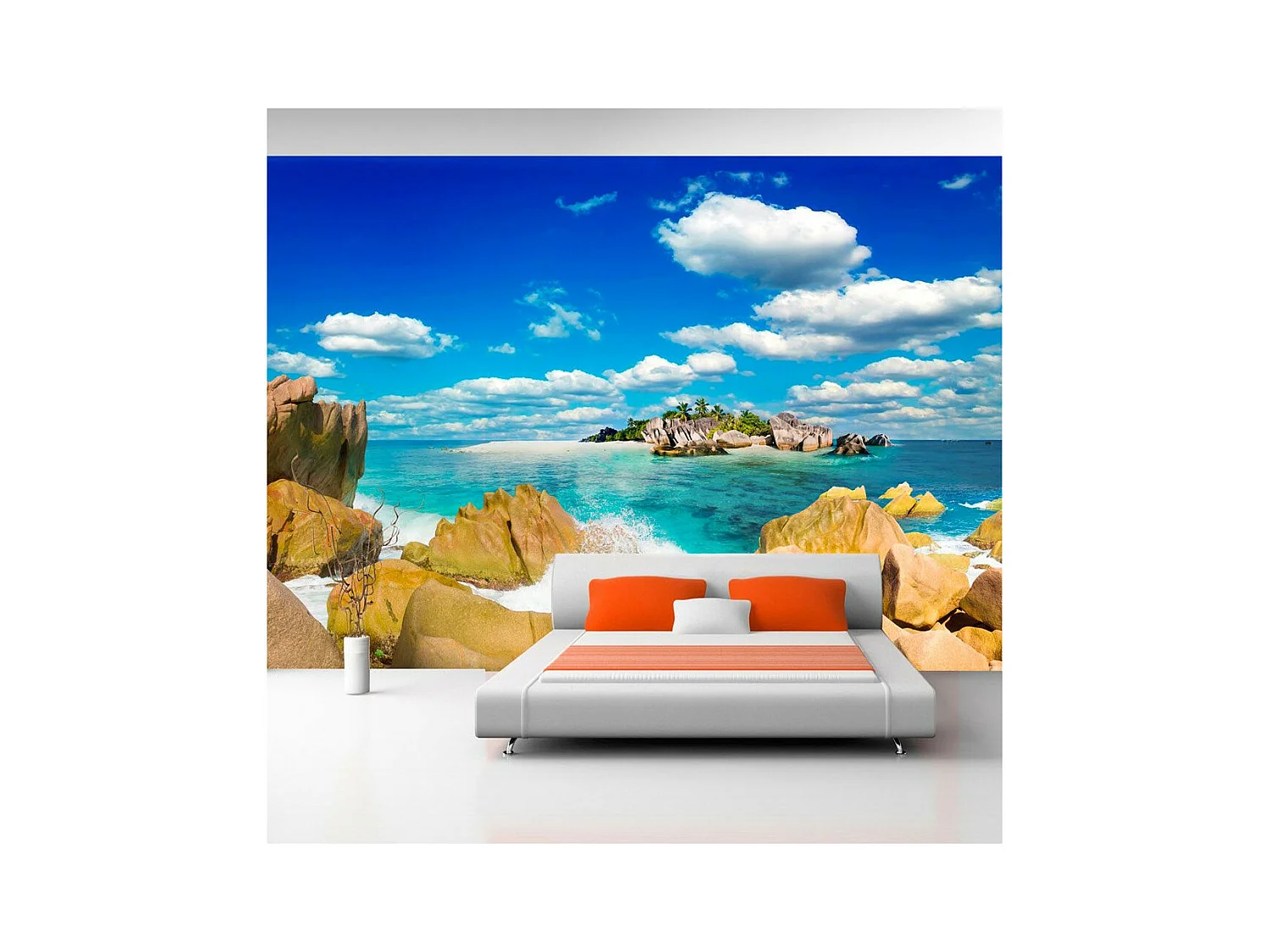 Papier Peint "Asile Tranquille" 105 x 150 cm