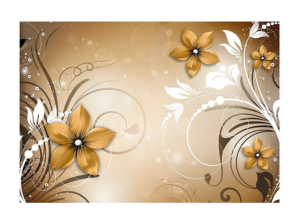 Papier Peint "Brown Rhapsody" 105 x 150 cm