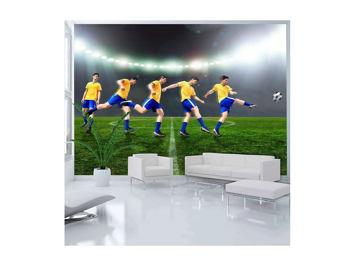 Papier Peint "Grand Joueur" 140 x 200 cm