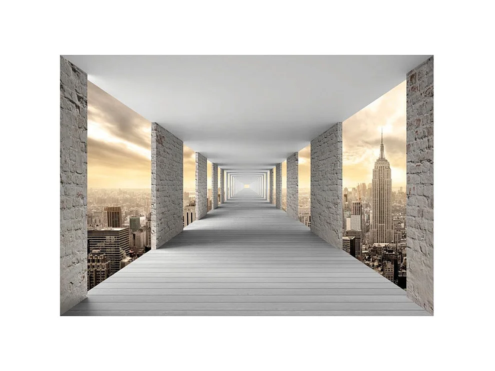 Papier Peint "Skyward Corridor" 70 x 100 cm