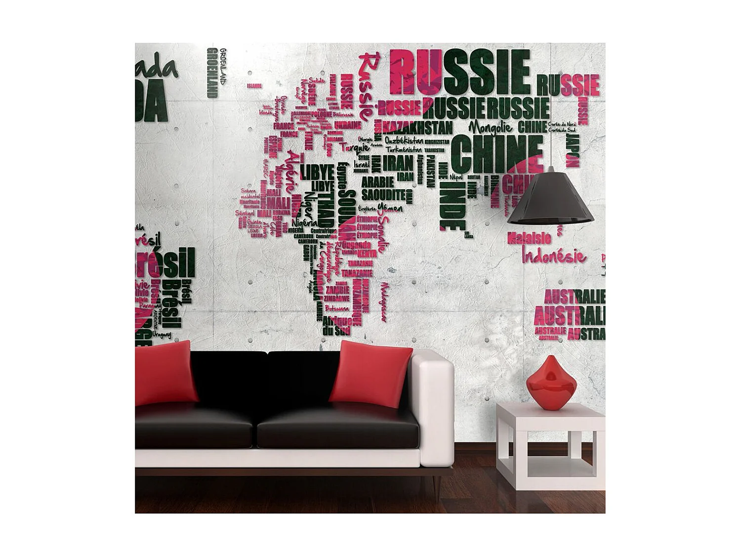 Papier Peint "World of Travel" 270 x 350 cm