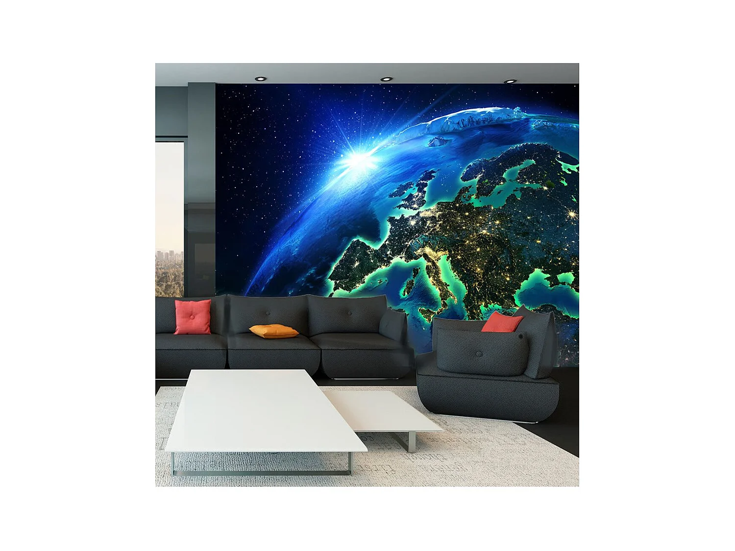 Papier Peint "The Blue Planet" 245 x 350 cm