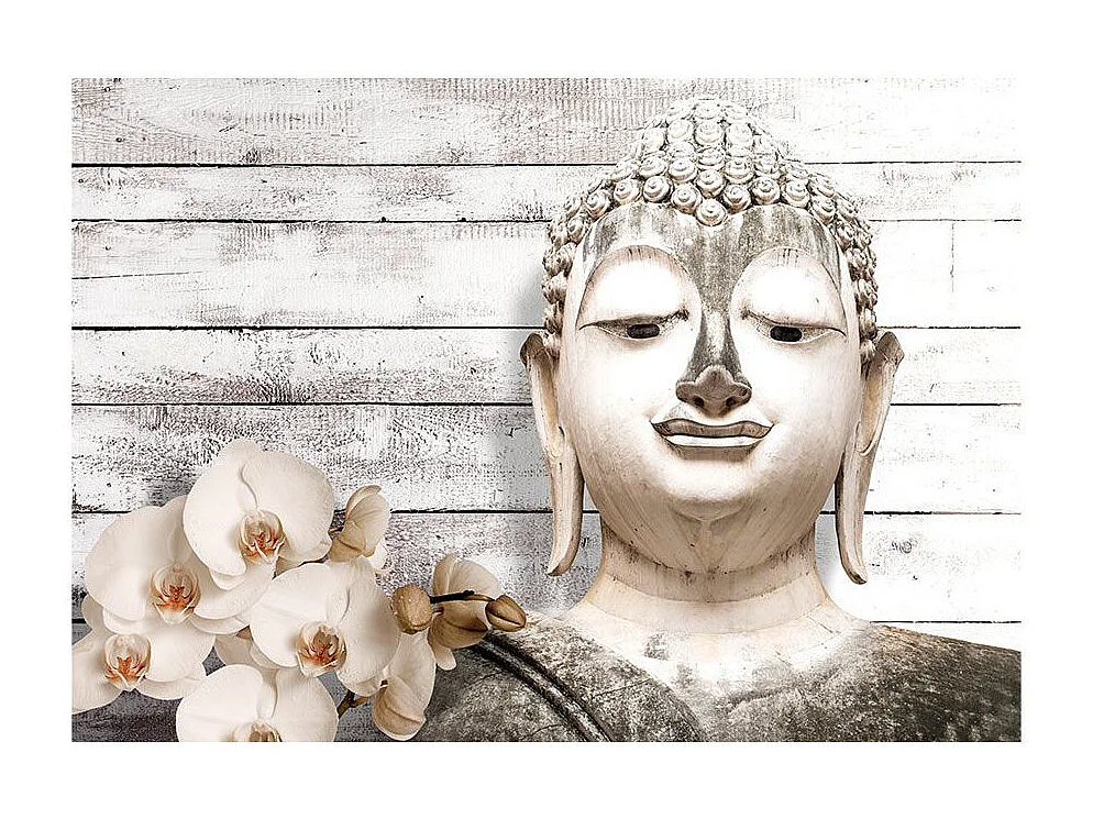 Papier Peint "Smiling Buddha" 105 x 150 cm