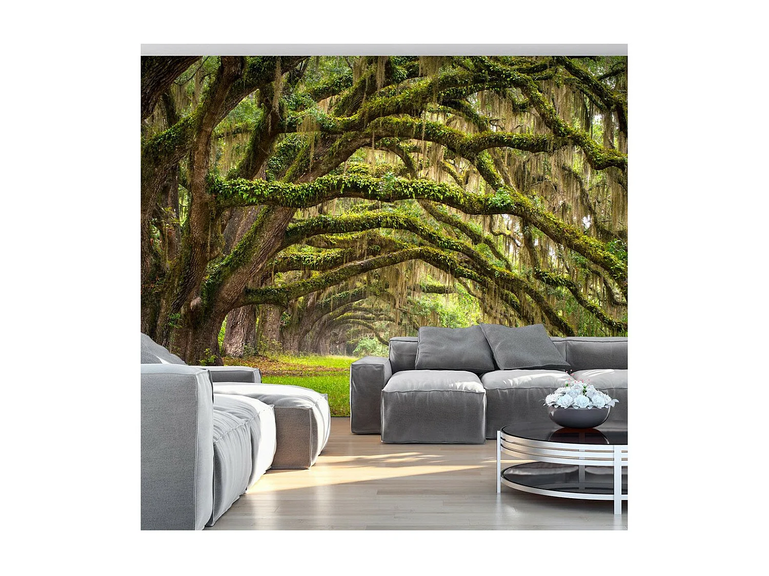 Papier Peint "Tree Embrace" 105 x 150 cm