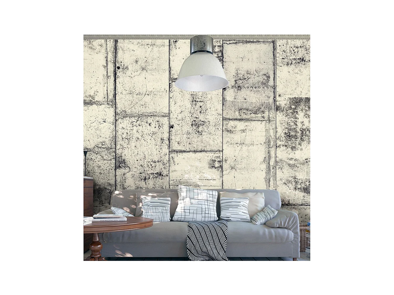 Papier Peint "Love the Concrete" 50x1000cm