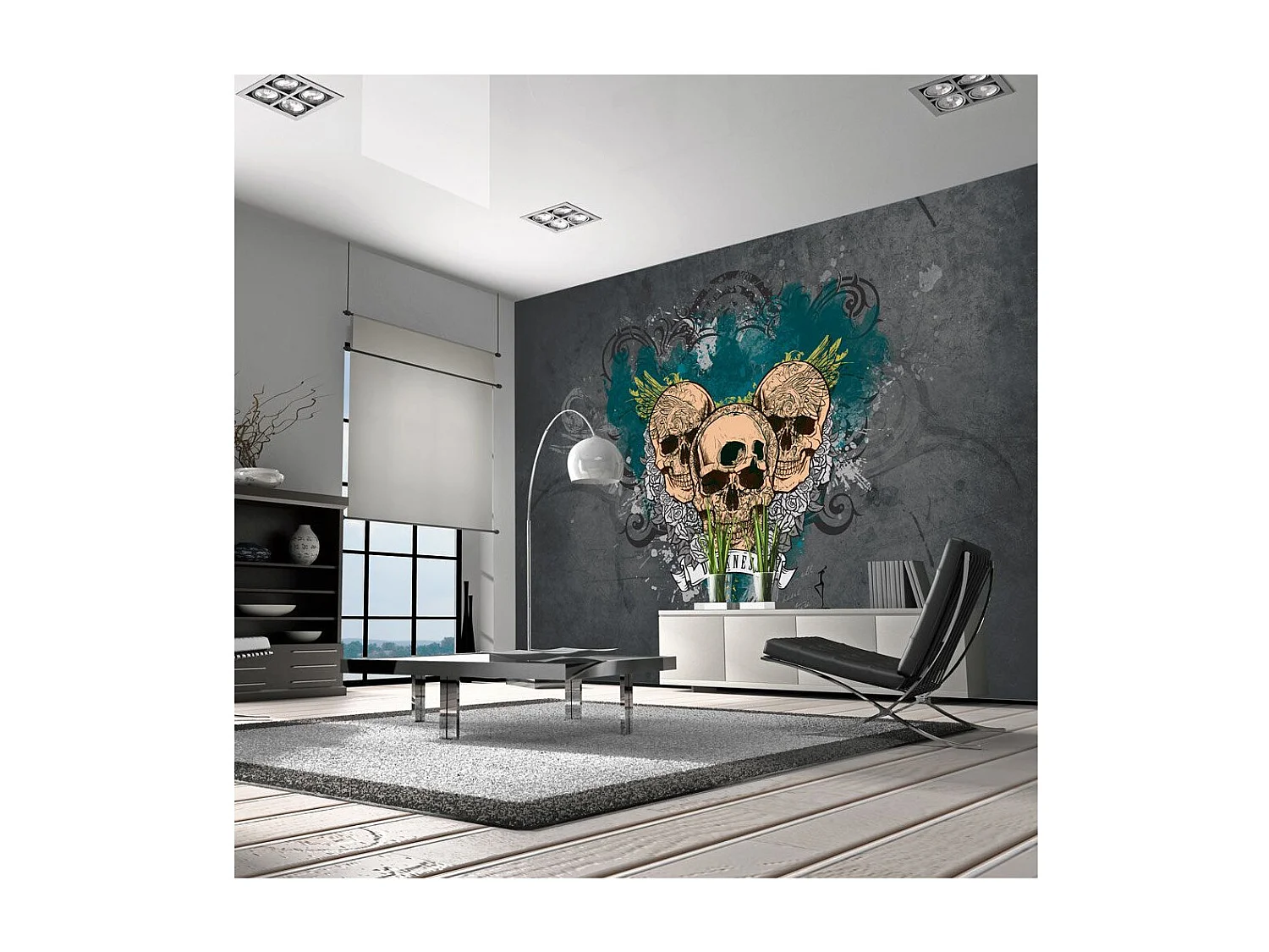 Papier Peint "Darkness II" 175 x 250 cm