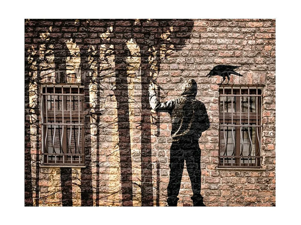 Papier Peint "Jungle Urbaine" 193 x 250 cm