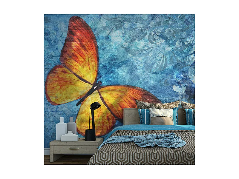 Papier Peint "Fiery Butterfly" 193 x 250 cm