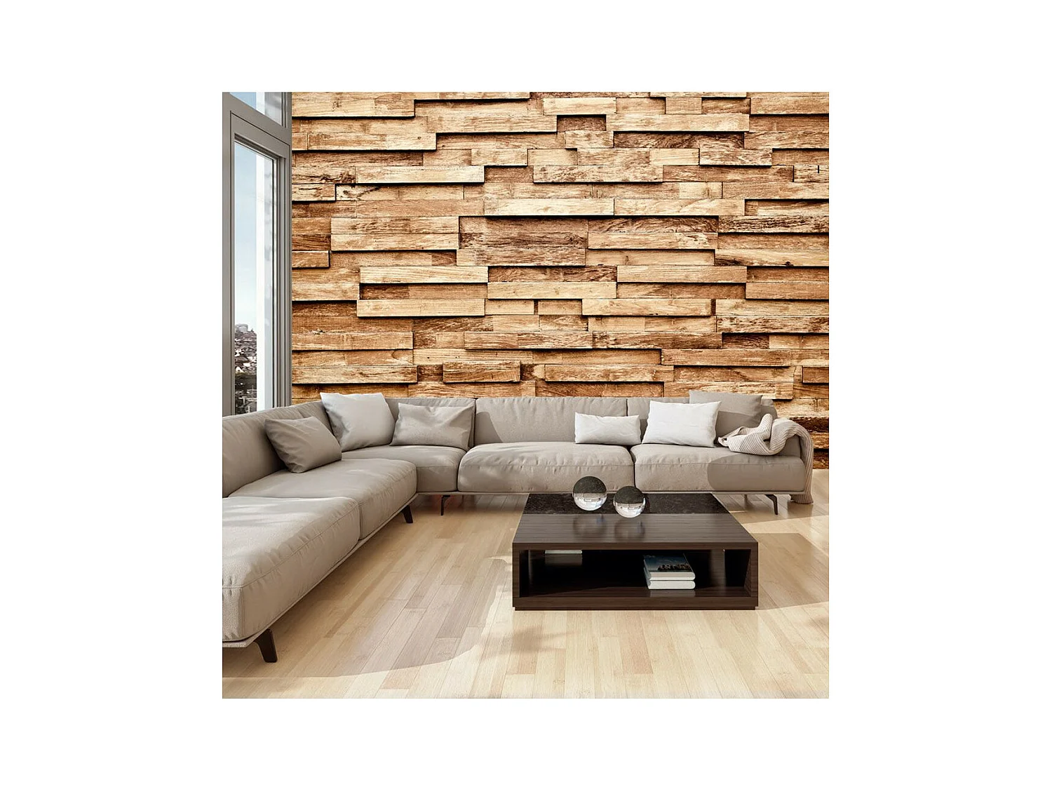 Papier Peint "Palisade" 140 x 200 cm