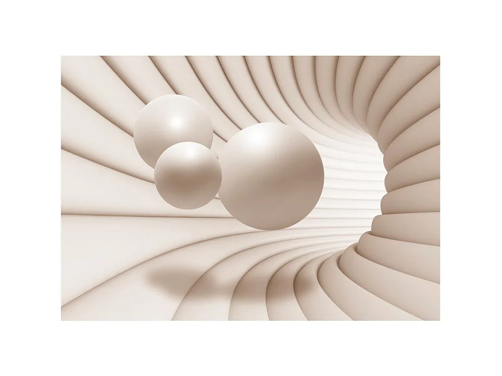 Papier Peint "Balls in the Tunnel" 210 x 300 cm