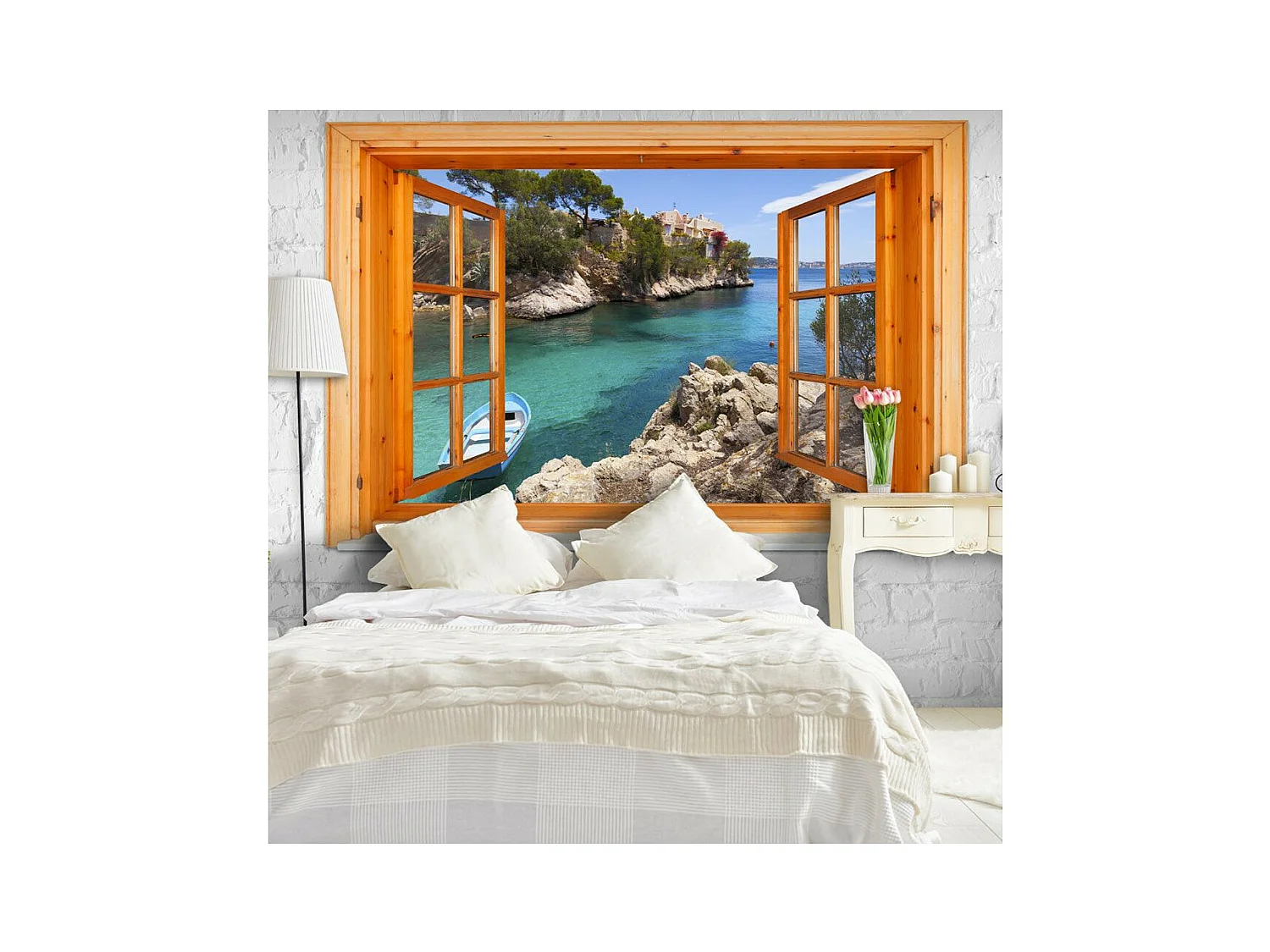 Papier Peint "Mediterranean Landscape" 210 x 300 cm