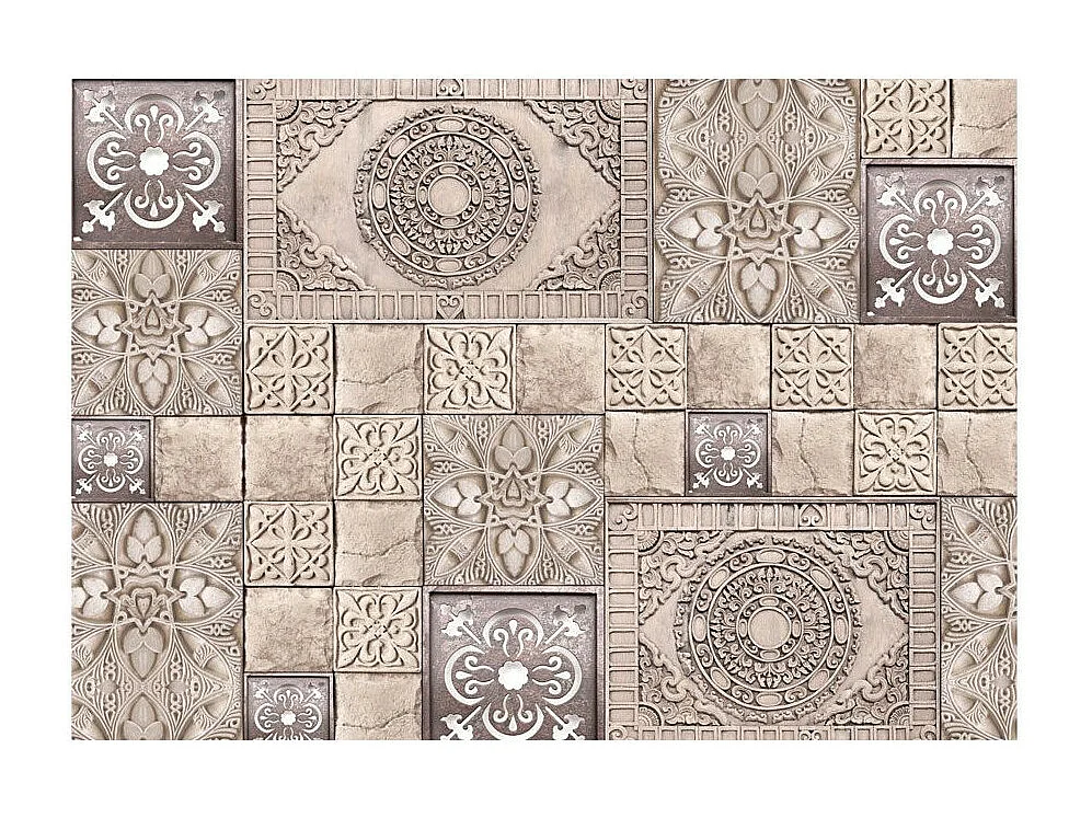 Papier Peint "Carreaux de Pierre" 140 x 200 cm