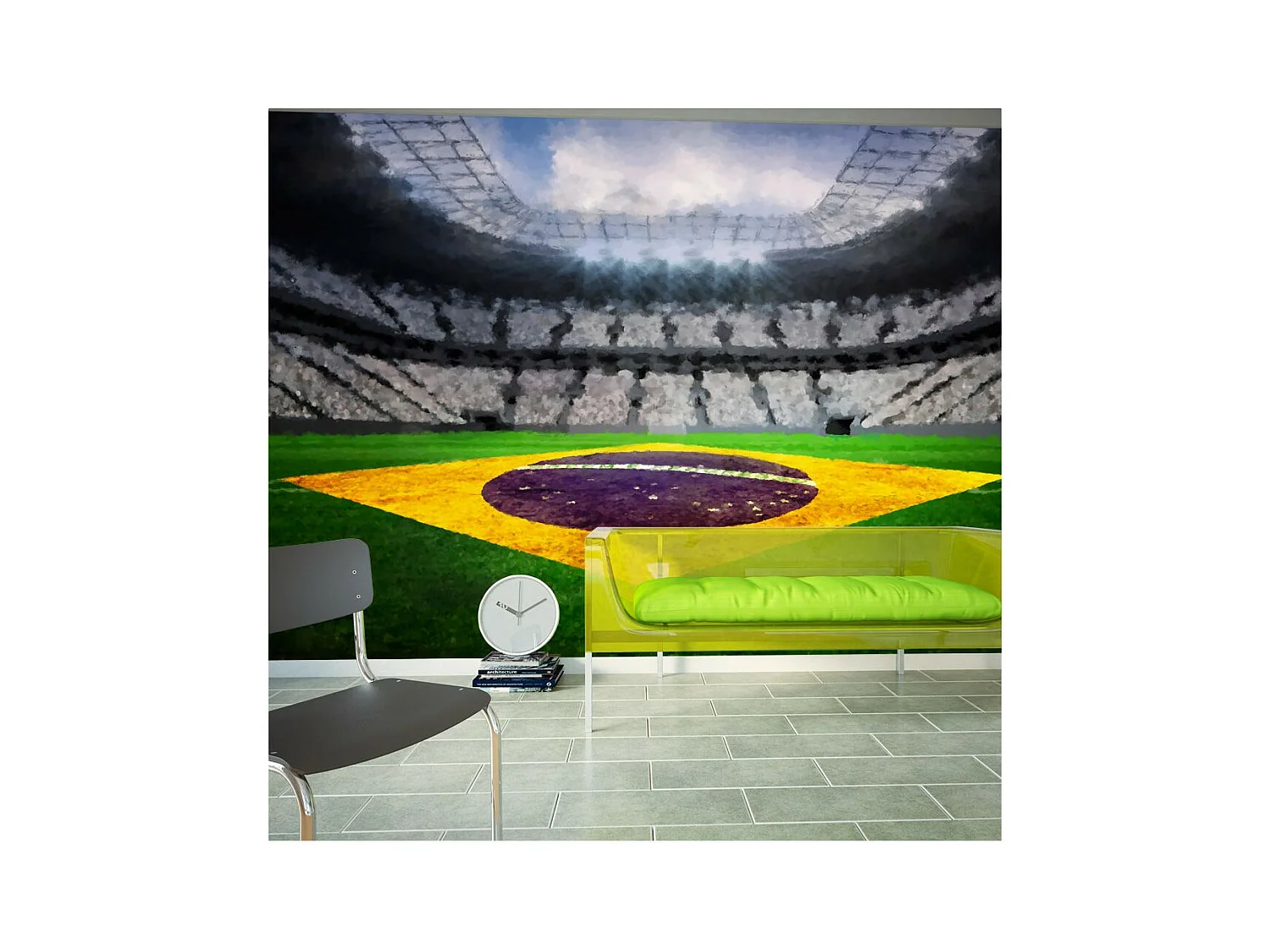 Papier Peint "Brazilian Stadium" 210 x 300 cm