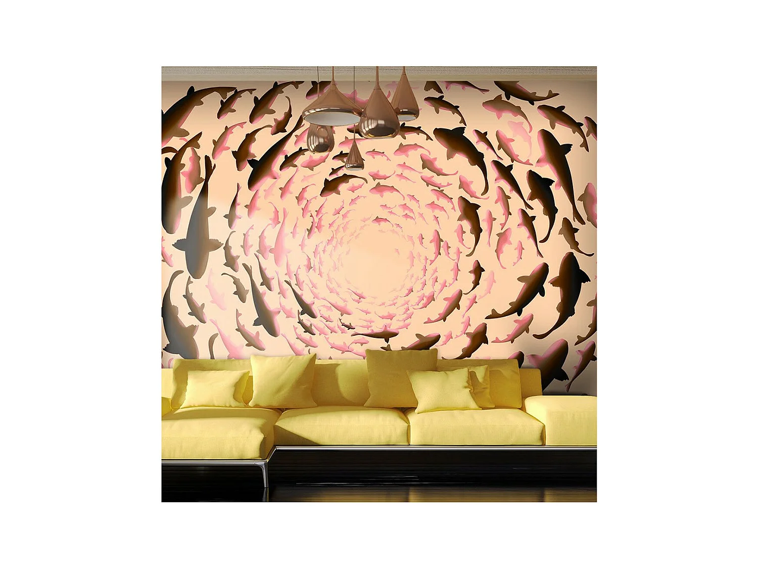 Papier Peint "Shoal" 70 x 100 cm