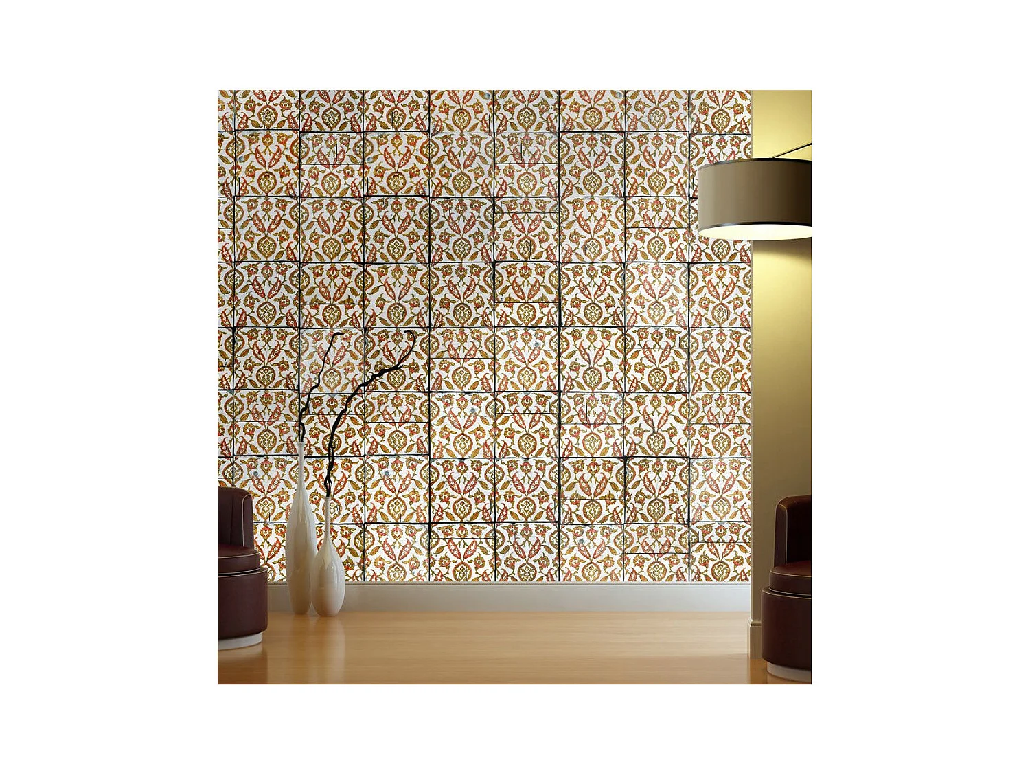 Papier Peint "Rusty Rain" 50x1000cm