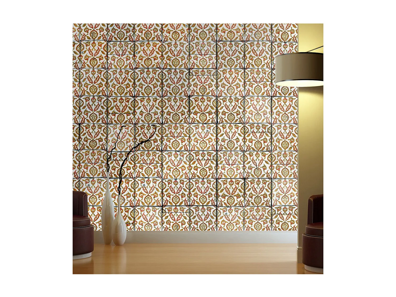 Papier Peint "Rusty Rain" 50x1000cm