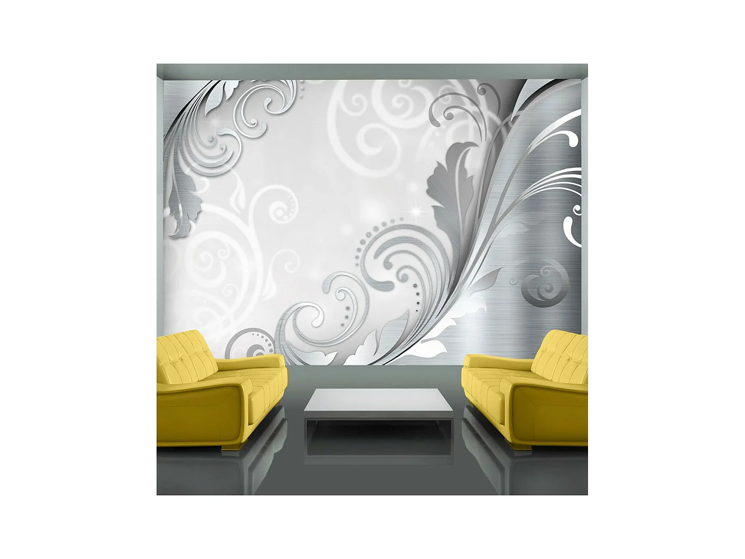 Papier Peint "Lyrical Twig" 140 x 200 cm