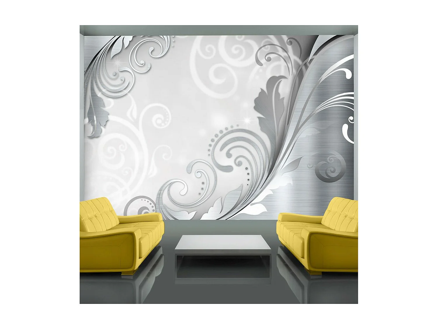 Papier Peint "Lyrical Twig" 140 x 200 cm