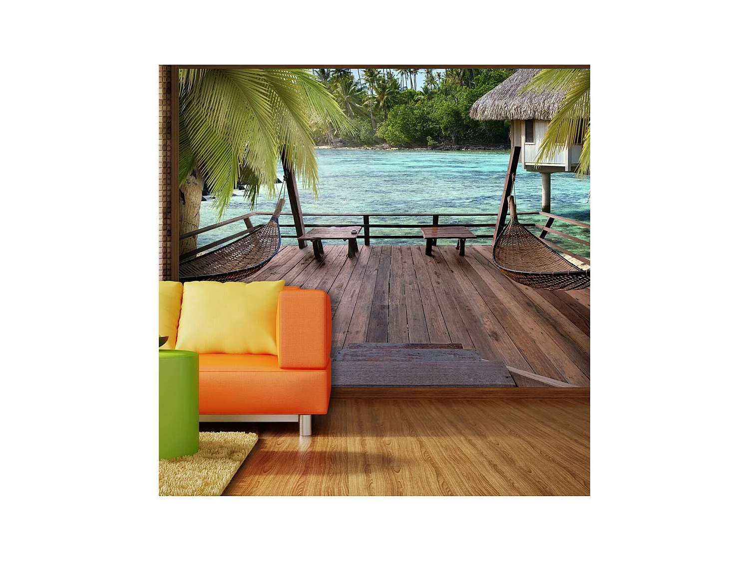 Papier Peint "Repos D'été" 105 x 150 cm