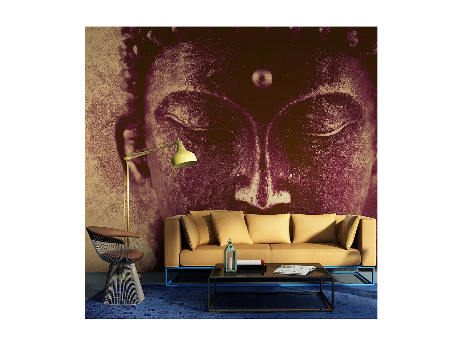 Papier Peint "Buddha en Méditation" 231 x 300 cm