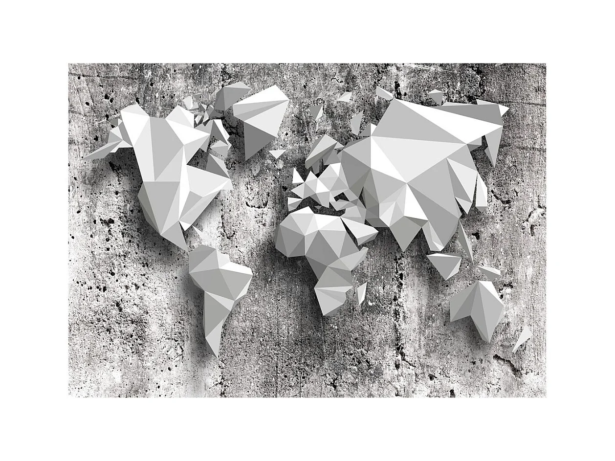Papier Peint "World Map : Origami" 280 x 400 cm