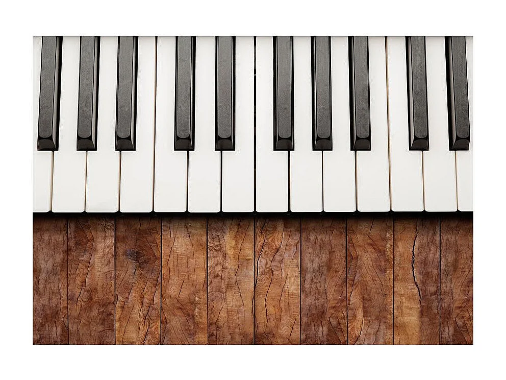 Papier Peint "Inspired By Chopin Mahogany" 70 x 100 cm