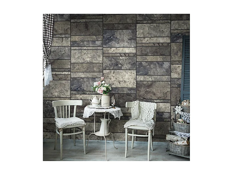 Papier Peint "Stone Clouds" 50x1000cm