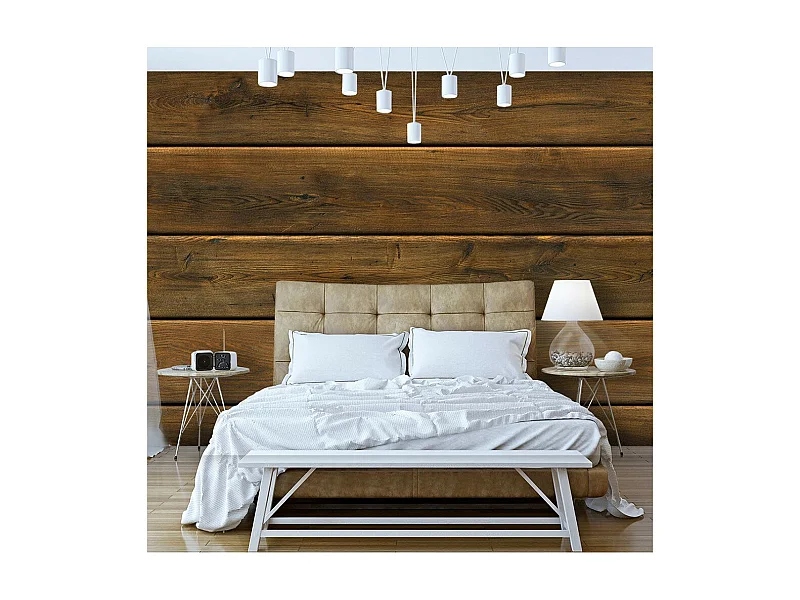 Papier Peint "Wooden Harmony" 140 x 200 cm