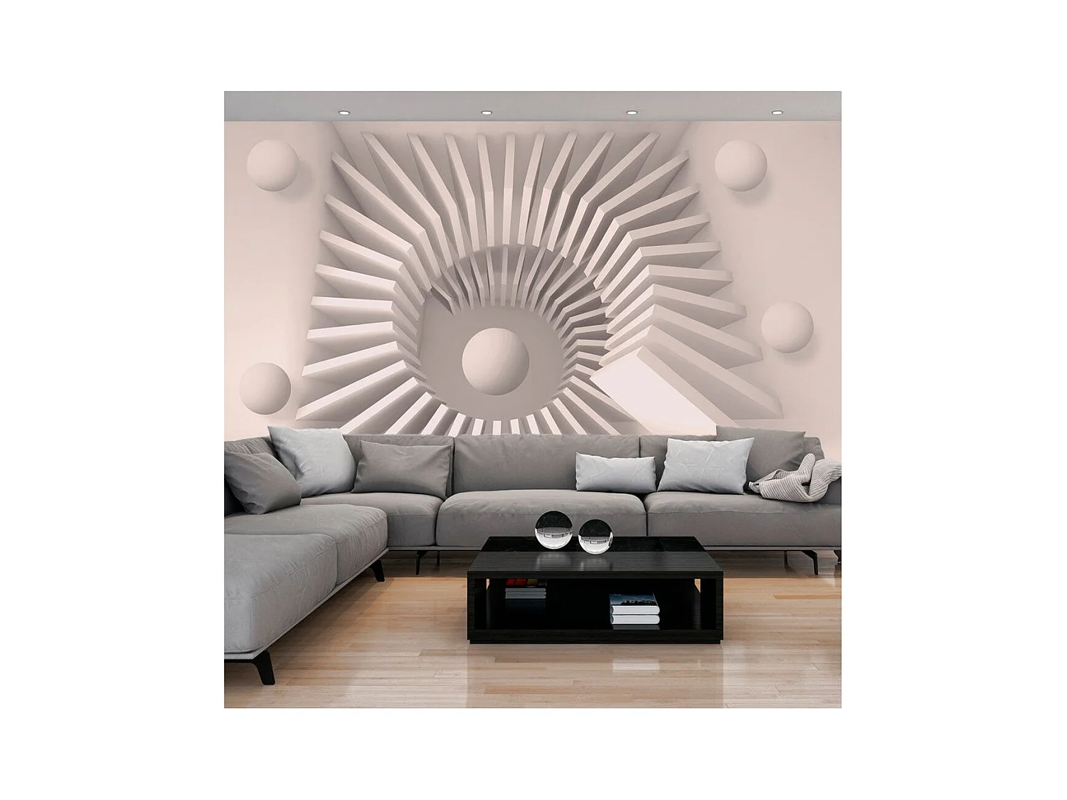 Papier Peint "Sand Chamber" 140 x 200 cm