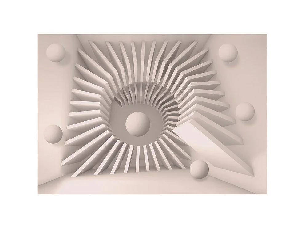 Papier Peint "Sand Chamber" 140 x 200 cm