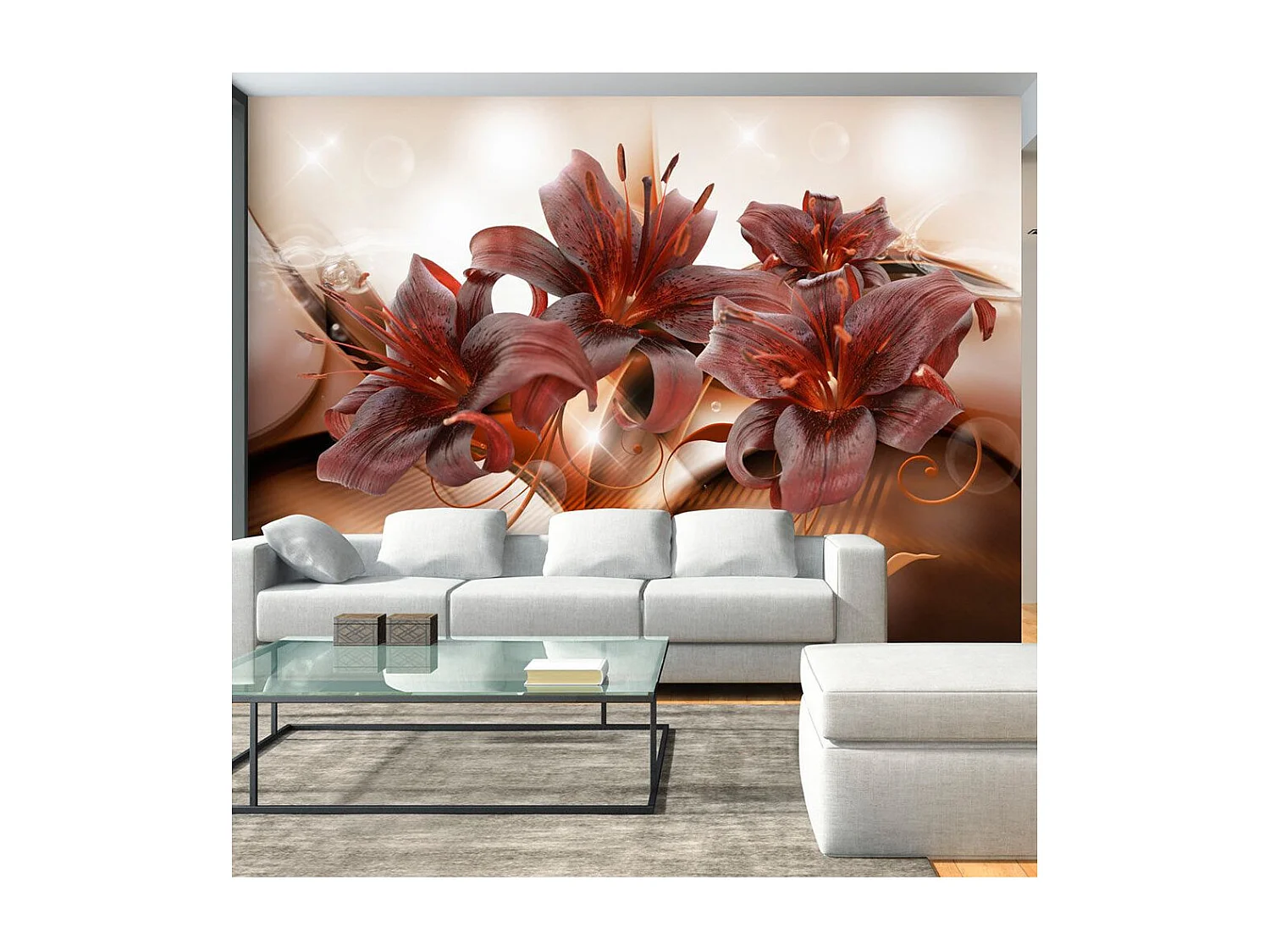 Papier Peint "Fiery Temperament" 210 x 300 cm