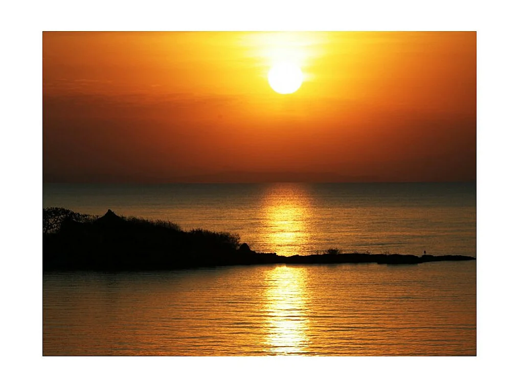 Papier Peint "Vue sur le Lac Tana, Éthiopie" 270 x 350 cm