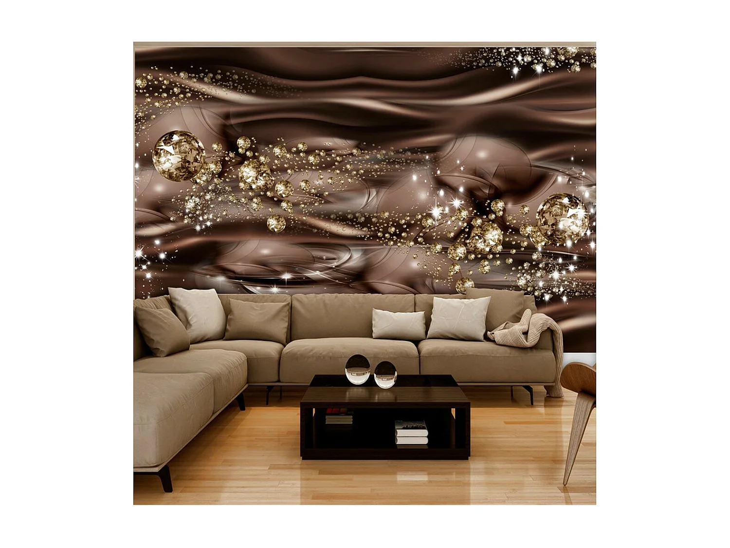 Papier Peint "Chocolate River" 210 x 300 cm