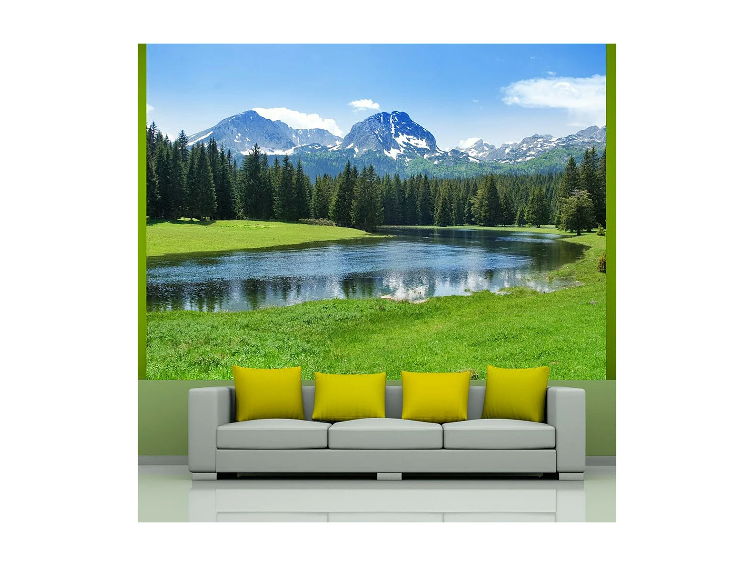 Papier Peint "National Park Durmitor, Montenegro" 231 x 300 cm