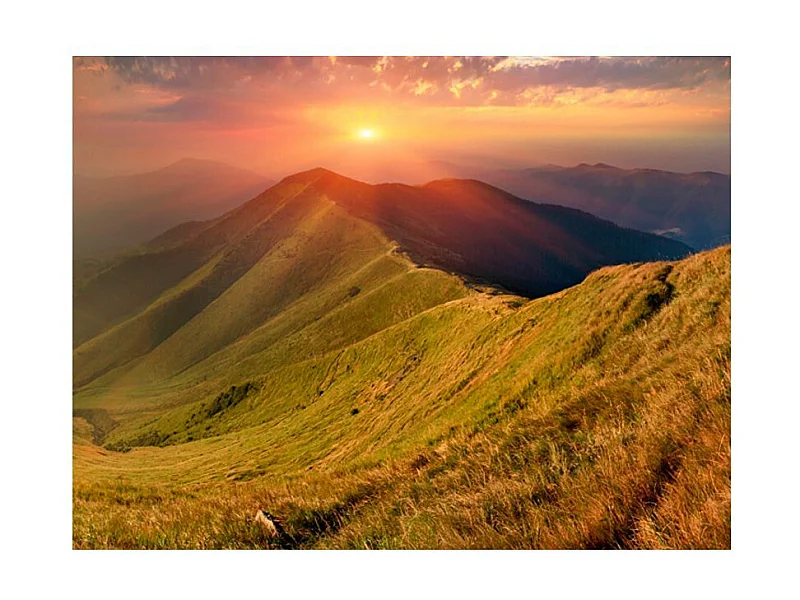 Papier Peint "Paysage D'automne, Carpates" 193 x 250 cm