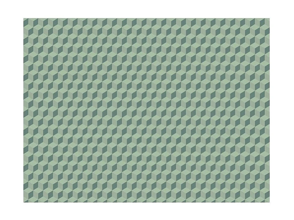 Papier Peint "Cubes Monochromes" 231 x 300 cm