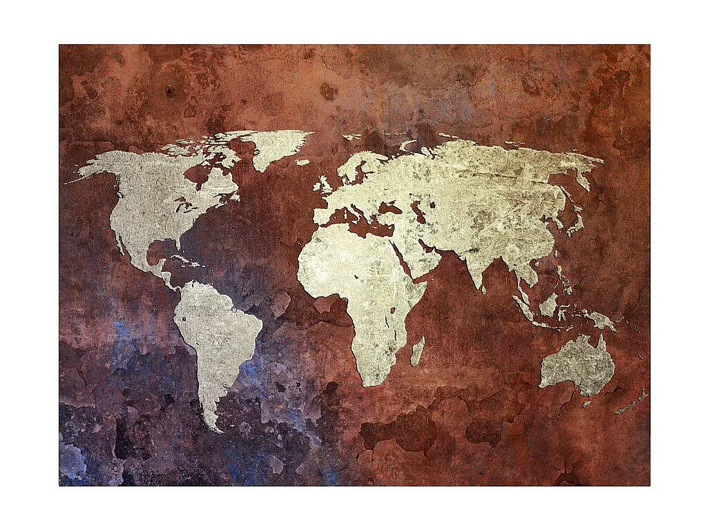 Papier Peint "Iron Continents" 270 x 350 cm