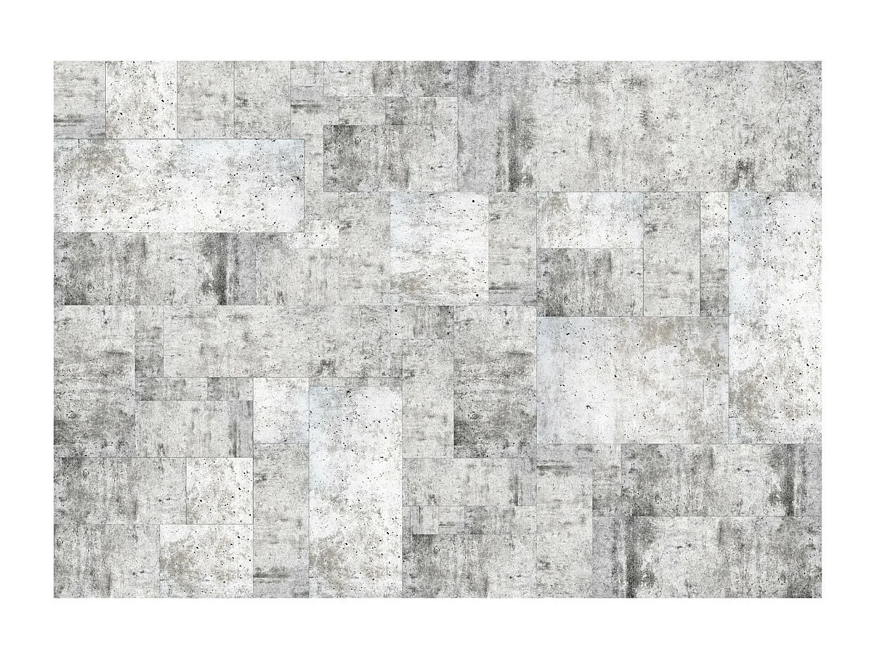 Papier Peint "Concrete : Grey City" 245 x 350 cm