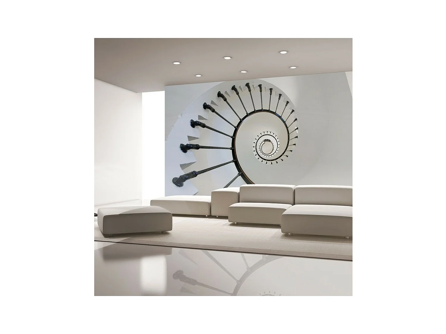 Papier Peint "Escaliers Phare" 193 x 250 cm