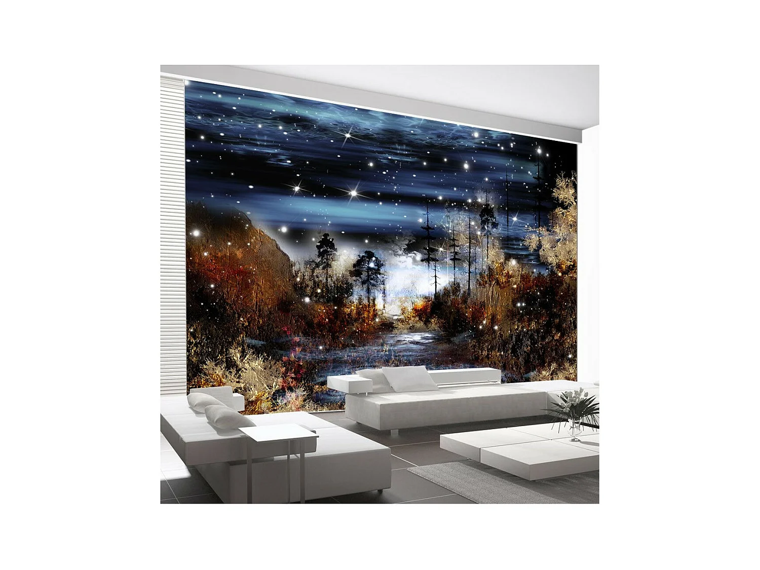 Papier Peint "Magical Forest" 280 x 400 cm