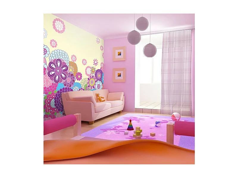 Papier Peint "Joyeuse Prairie" 270 x 350 cm