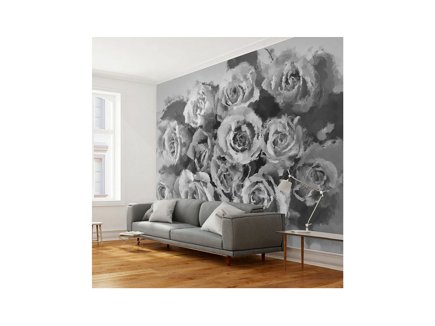 Papier Peint "A Dozen Roses" 231 x 300 cm