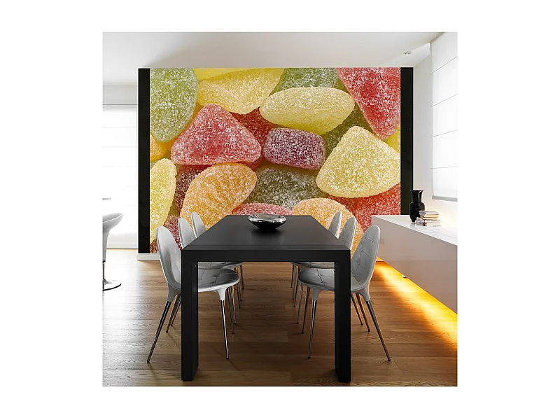 Papier Peint "Fruits Gélifiés" 193 x 250 cm