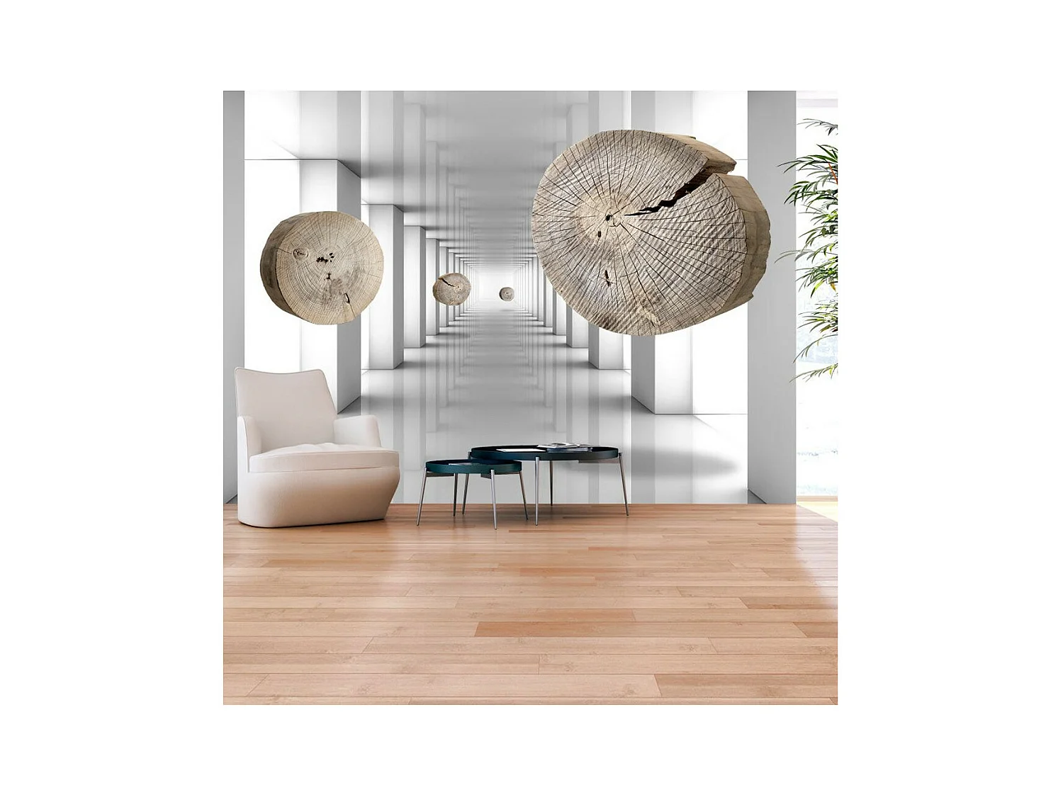 Papier Peint "Inventive Corridor" 70 x 100 cm