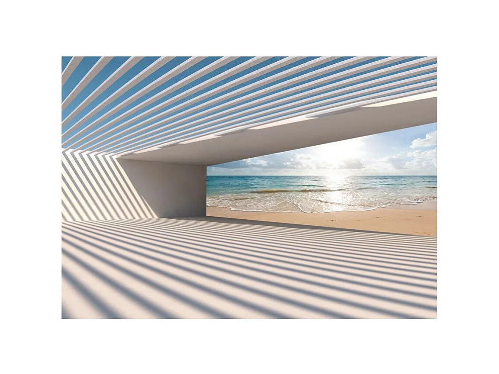 Papier Peint "City Beach" 105 x 150 cm