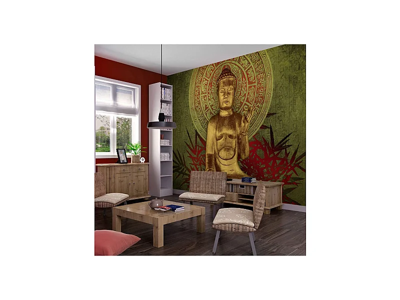 Papier Peint "Le Bouddha D'or" 270 x 350 cm