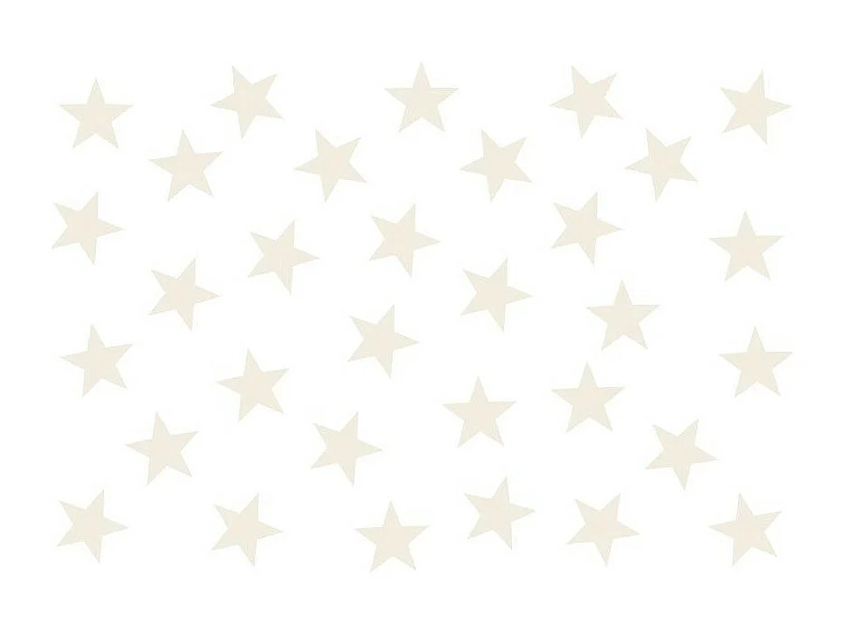 Papier Peint "Beige Star" 245 x 350 cm