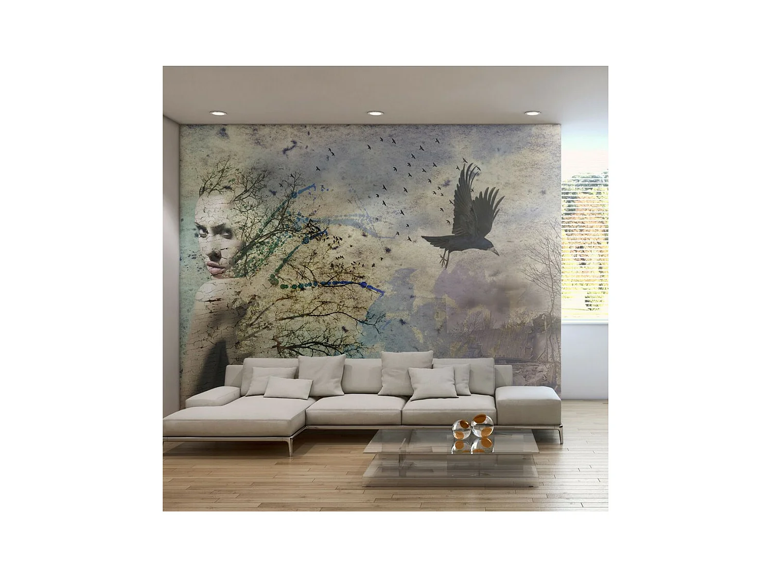 Papier Peint "Identity Change" 231 x 300 cm