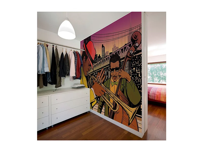 Papier Peint "Soirée Jazz" 270 x 350 cm
